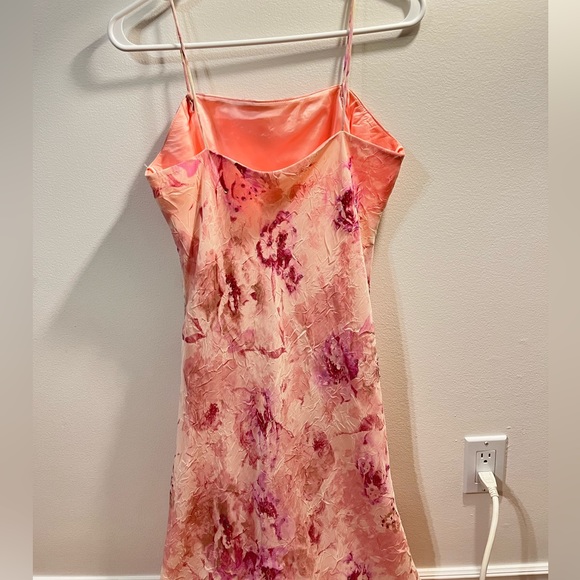 TALL GIRL Silk Floral Dress - Picture 5 of 6